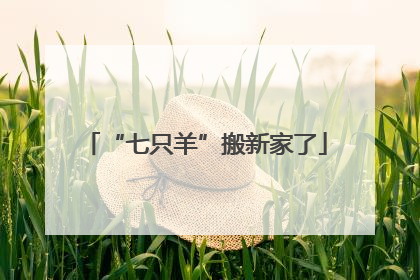 “七只羊”搬新家了