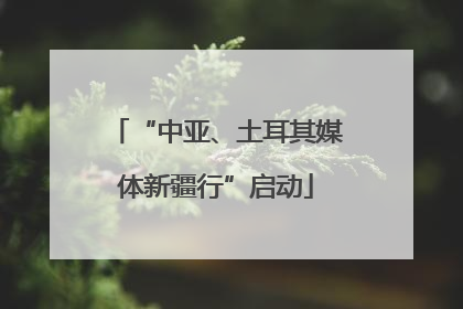 “中亚、土耳其媒体新疆行”启动