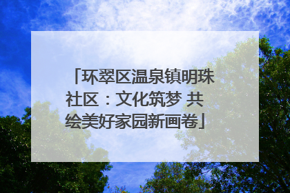 环翠区温泉镇明珠社区：文化筑梦 共绘美好家园新画卷