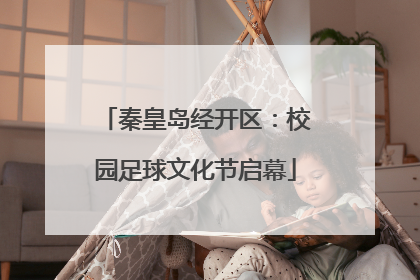 秦皇岛经开区：校园足球文化节启幕