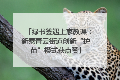 绿书签遇上家教课：新泰青云街道创新“护苗”模式获点赞