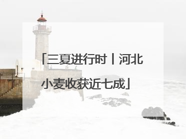 三夏进行时丨河北小麦收获近七成