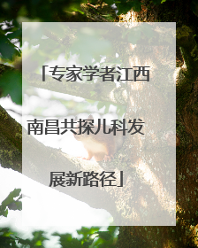 专家学者江西南昌共探儿科发展新路径