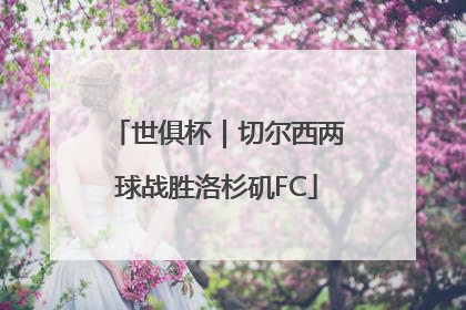 世俱杯｜切尔西两球战胜洛杉矶FC