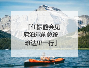 任振鹤会见尼泊尔前总统班达里一行