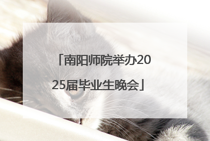 南阳师院举办2025届毕业生晚会