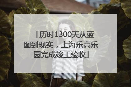 历时1300天从蓝图到现实，上海乐高乐园完成竣工验收