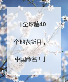 全球第40个地衣新目，中国命名！