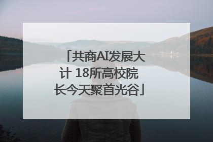 共商AI发展大计 18所高校院长今天聚首光谷
