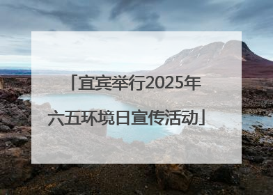 宜宾举行2025年六五环境日宣传活动