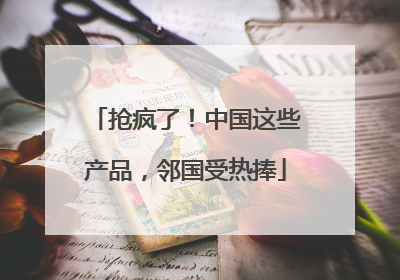 抢疯了！中国这些产品，邻国受热捧