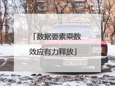 数据要素乘数效应有力释放