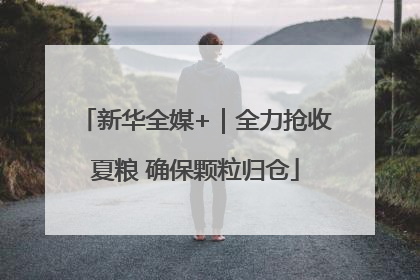 新华全媒+｜全力抢收夏粮 确保颗粒归仓