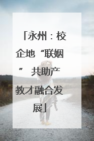 永州：校企地“联姻” 共助产教才融合发展