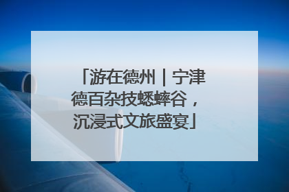 游在德州｜宁津德百杂技蟋蟀谷，沉浸式文旅盛宴