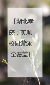 湖北孝感：实现校园游泳全覆盖