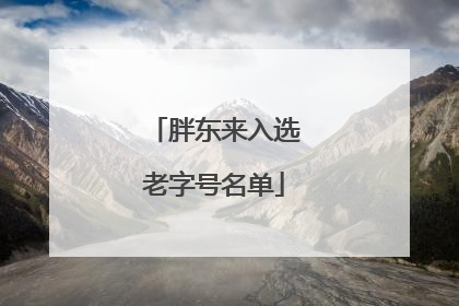 胖东来入选老字号名单