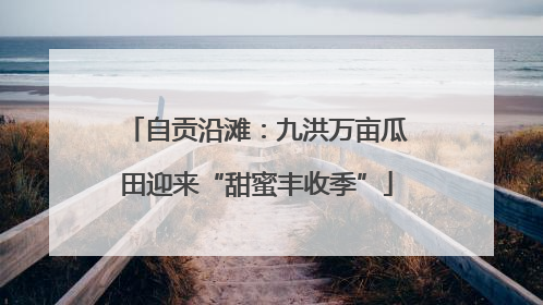 自贡沿滩：九洪万亩瓜田迎来“甜蜜丰收季”