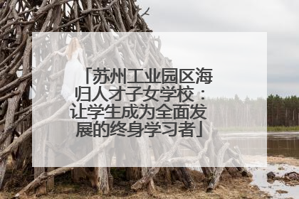 苏州工业园区海归人才子女学校：让学生成为全面发展的终身学习者