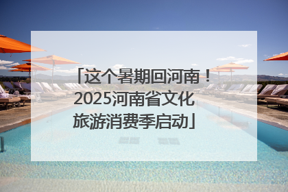 这个暑期回河南！2025河南省文化旅游消费季启动