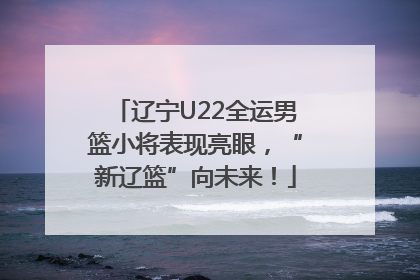 辽宁U22全运男篮小将表现亮眼，“新辽篮”向未来！