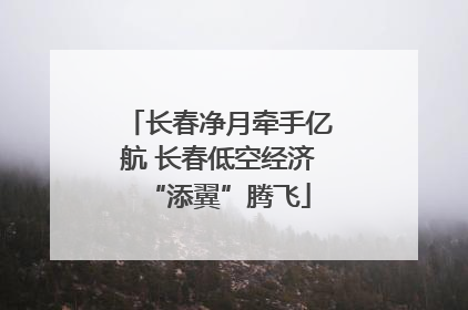 长春净月牵手亿航 长春低空经济“添翼”腾飞